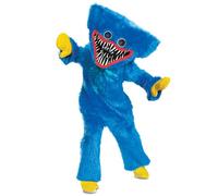 Disguise Huggy Wuggy - Costume officiel de Poppy Playtime Deluxe pour enfant - Avec chapeau - Taille (7-8)