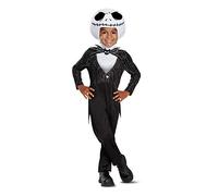 Disguise Jack Skellington Classic Toddler Child Costume, Black, Medium/(3T-4T)