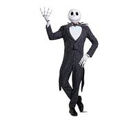 Disguise Jack Skellington Prestige Mens Fancy dress costume X-Large