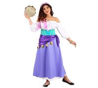 Disguise Limited Women's Hunchback of Notre Dame Esmeralda Fancy Dress Costume Small