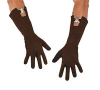 Disguise Marvel Captain America Gants d'hiver pour adulte Accessoire de costume, marron, taille unique