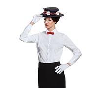 Disguise Femmes Mary Poppins Accessoire Kit Standard Noir Taille Unique Lavage en Machine Polyester Costume Themed Party Film Adulte Femme