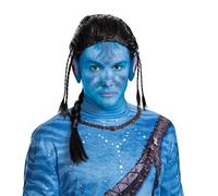 DISGUISE 108819K-15L Perruque classique pour adulte Avatar Déguisement et accessoires, noir