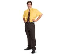 Disguise Men's Dwight Schrute, Official The Office Costume Accessories for Adults, Multicolored, Medium (38-40)