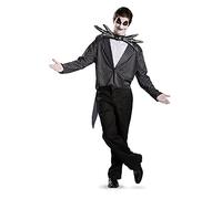 Disguise Mens Jack Skellington Fancy Dress Costume X-Large