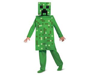 Disguise Minecraft Carnaval Vert Costume Creeper 127-136 cm 7-8 ans