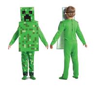 Disguise Minecraft Creeper Costume for Kids, Official Minecraft Licensed Product
