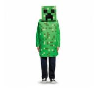 Disguise Minecraft Creeper Jeu Vidéo Masque Haut Enfants Halloween Costume 65642