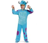 Disguise Monsters Inc Sulley Fancy Dress for Kids, for 2, 3-4 & 5-6 Years