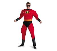 Mr. Incredible Deluxe Muscle Plus Size Fancy Dress Costume 2X-Large