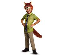 Disguise Nick Wilde Classic Zootopia Disney Costume, Medium/7-8