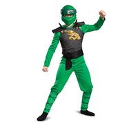 Disguise Ninijago Officiel - Deguisement Enfant Ninjago, Deguisement Ninjago, Ninjago Deguisement Enfant, Déguisement Ninjago Vert, Deguisement Ninja Enfant, Deguisement Halloween Ninja Taille M