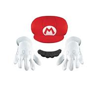 Set Accessoires Mario Enfant Taille Unique Rouge