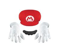 Set Accessoires Mario Enfant Taille Unique Rouge