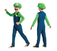Disguise Déguisement Luigi Luxury Junior Vert 4-6 ans Enfants