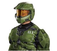 Disguise Officiel Casque Premium Halo Master Chief, Masque Carnaval Fête Anniversaire Noël, Taille Unique
