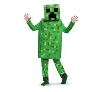 DISGUISE-De Luxe Minecraft Déguisement, Garçon, DISK65659K, Creeper, M