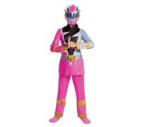 Disguise Officiel - Déguisement Power Rangers Enfant, Déguisement Power Rangers Rose, Deguisement Power Ranger Dino Fury, Costume Power Rangers Enfant, Deguisement Power Ranger Enfant Taille M