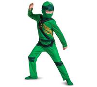 Disguise Ninjago Officiel - Déguisement Enfant Ninja Vert, Halloween, Taille M