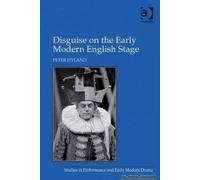 Disguise On The Early Modern English Stage
