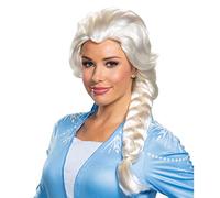 Disguise Perruque Disney Elsa Frozen 2 Wig pour femme, blonde, taille unique adulte