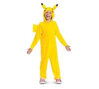 Disguise Pokémon | Costume Capuche Pikachu Enfant | Taille 3-4 Ans | Déguisement à Capuche | Licence Officielle Pokémon | Doux et Confortable | Pour Anniversaires ou Fêtes | Idée Cadeau pour Fan
