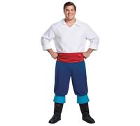 DISGUISE Prince Eric Deluxe Mens Fancy Dress Costume 2X-Large