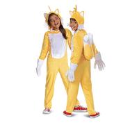 Disguise Sonic Tails Deluxe Costume for Kids, Official Sonic Movie 3 Costume with Inflatable Tail, Child Size (7-8)