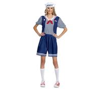 Disguise Stranger Things Robin Scoops Ahoy Costume pour femme Taille XL (46-48)