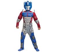 Disguise Transformers Officiel - Déguisement Optimus Robot Enfant, Costume Carnaval et Halloween Taille M