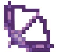 Disguise – Déguisement et accessoires Minecraft Arc enchanté et flèches – Violet – Taille unique