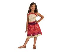 Disney - Déguisement Moana 2 pour enfants, sous licence officielle, détails imprimés complexes, inspiré du film Moana 2, 3-4, 4-6 et 7-8 ans