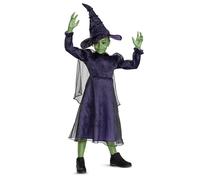DISGUISE 167029K-EU Déguisement Elphaba Deluxe pour enfant Unisexe Multicolore
