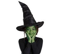 Wicked Chapeau Elphaba sous licence officielle de by Disguise pour filles - Accessoire parfait pour les costumes de, Halloween, les événements à thème et les jeux d'habillage.