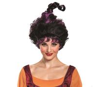 Disguise Women's Disney Hocus Pocus Mary Deluxe Wig Costume Accessory, Black, Adult Size