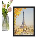 Disguised Safe - Wooden Wall Compartment with Picture Frame Design, Secret Money Safe, Room Family Home Security Store Money Cash Jewelry wood-grain design and supported by a metal backplate, these ph