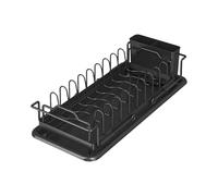 Dish Drying Rack, Dishes Dry Organizer, 15.75 to 20.47 Inches Retractable & Adjustable Non Slip Design Sink Drainer, Plates Dryer Stand for Apartment, Counter, Kitchen, Pot, Pan and Baby Bottle