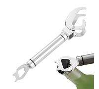 Dish Handle, Microwave Oven Retriever, Steam Basket Tongs, Anti Slip Insulated Grip, Multifunctional Culinary Gadget, Black Silicone Hand Device for Restaurant Countertop Bakery