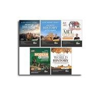 Disha Combo (set of 5 Books) HISTORY - Ancient, Medieval, Modern India, Art & Culture & World for Civil Services Mains (GS & Optional) & Prelims | Powered with Infographics, Mindmaps, Pictures & Table