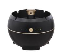 DISHENGZHEN Cendrier purificateur d'air 2 en 1, cendrier Multifonctionnel sans fumée, cendrier électronique Rechargeable par USB avec Filtre, réglage à 3 Vitesses, idéal pour Le Bureau à Domicile
