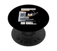 Dishwasher Inspector on Call PopSockets PopGrip Adhésif