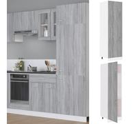 Onderkast met lade 40x46x81,5 cm bewerkt hout grijs sonoma815571