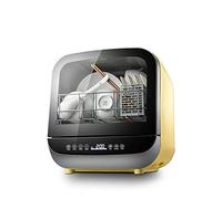 Dishwasher Portable Dishwasher Compact Countertop Dishwasher in Stainless Steel Interior for Small Apartment Office and Home Kitchen 5 Cleaning Procedures Rated