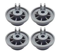 Dishwasher Rack Wheels, Lower Roller Set, 4 Piece Replacement Kit