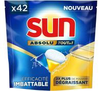 Dishwasher Tablets Absolute All-In-1 Degreaser-42 Capsules-Unbeatable Tablets On Tough Stains-2x More Effective.[D258]