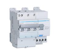 Disj.dif 3P+N 6-10kA C-20A 300 - DISJ. DIFF.3PH-N HAGER AFC420F