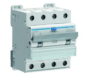 Disj. diff. 4P 6kA C-16A 30mA type A - HAGER ADM466C