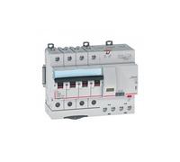 Disj diff monobloc DX³6000 10kA arrivée hautdépart bas vis 4P 40A typeAC 300mA G