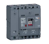 Disj.h3+P160 TM 4x100A 25kA - APPAREILLAGE DE TETE HAGER HHS101DC
