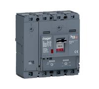 Disj.h3+P160 TM 4x100A 70kA - APPAREILLAGE DE TETE HAGER HES101DC